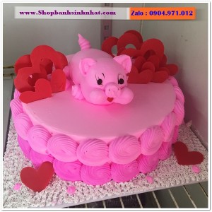 Bánh Sinh Nhật Con Heo Tuổi Hợi- Y36